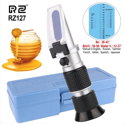 honey refractometer australia|handheld honey refractometer.